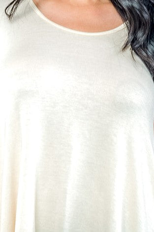 Classic Fit Long Sleeve Crewneck T-Shirt with Dolphin Hem (MT5001) - Wholesale Fashion Couture 