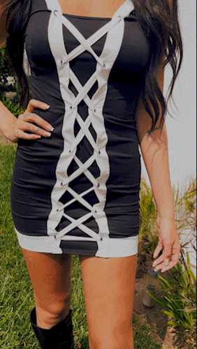 Midi Dress (D3819) - Wholesale Fashion Couture inc