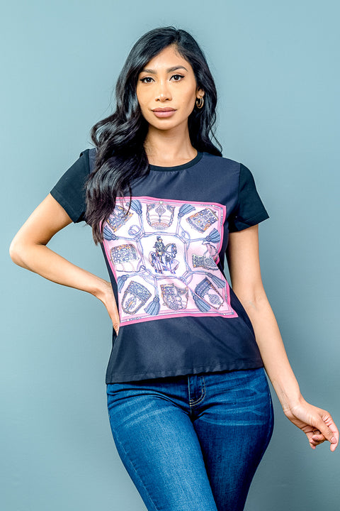 Short Sleeve Top (AS40) - Wholesale Fashion Couture inc