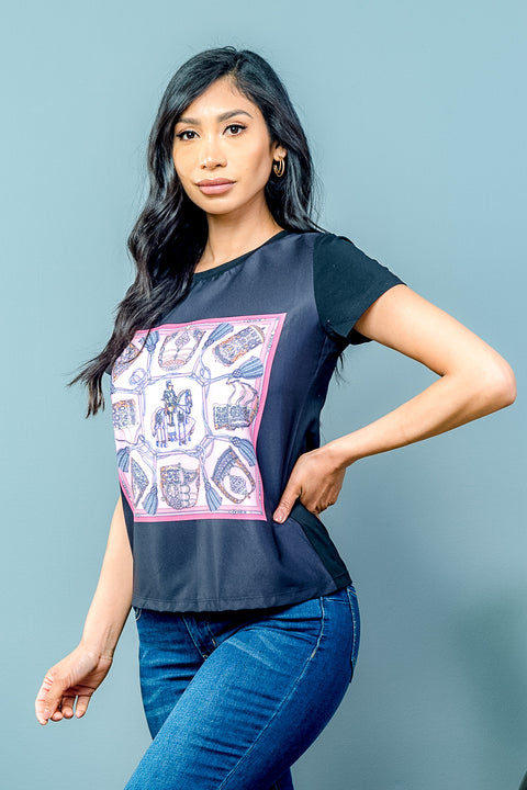 Short Sleeve Top (AS40) - Wholesale Fashion Couture inc