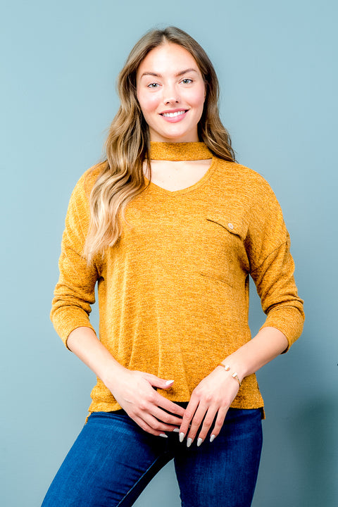 Long Sleeve Fleece Top (MT3762) - Wholesale Fashion Couture inc