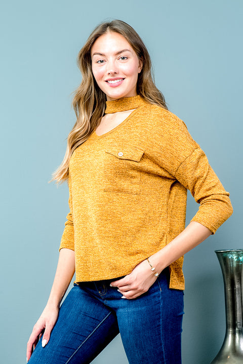 Long Sleeve Fleece Top (MT3762) - Wholesale Fashion Couture inc