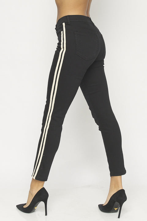 Mid Rise Skinny Pants (SP10004) Grey / ( 1-3-5-7-9-11-13- 1-2-2-2-2-2-1)