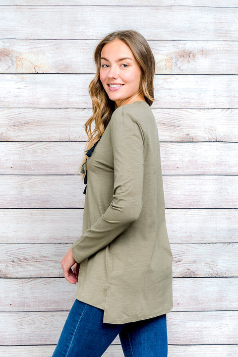 Sweaters (LT23692) Mocha / ( S-M-L- 2-2-2)