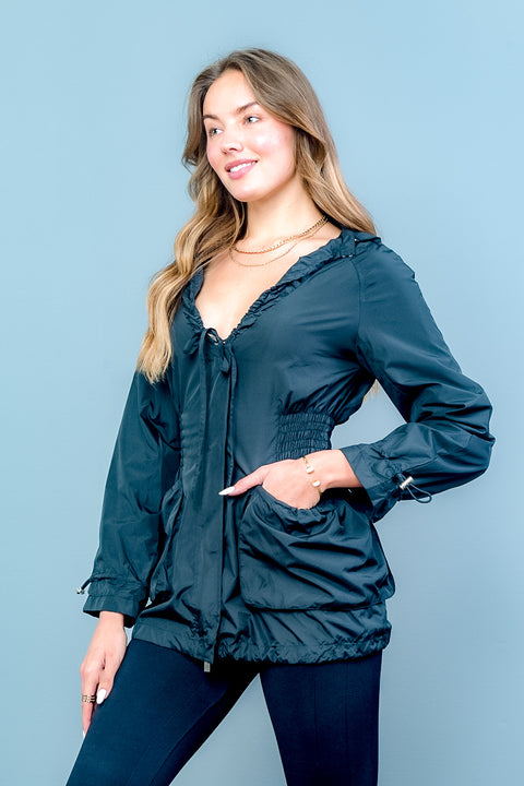 Jacket (GP-0378) Black / ( S-M-L-XL- 1-2-2-1)