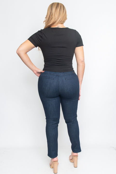 Plus Size Top (T55310X) Black / ( 1XL-2XL-3XL- 2-2-2)