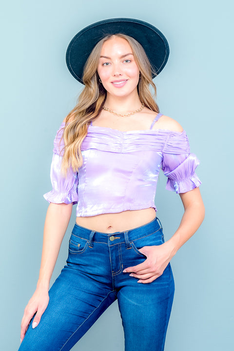 Short Sleeve Top (Y21059) - Wholesale Fashion Couture 